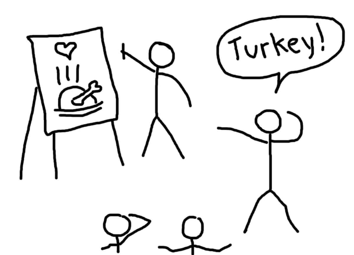Game screenshot: Pictionary