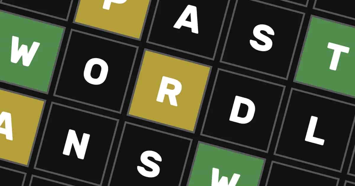 Game screenshot: Wordle